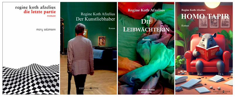 regine koth afzelius - buchcovers